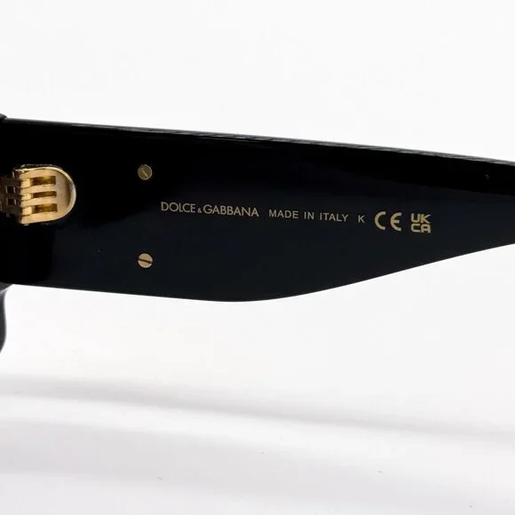 NEW DG4501 501/8G DOLCE&GABBANA GOLD SHIELD SUNGLASSES DG4501 - Picture 9 of 10